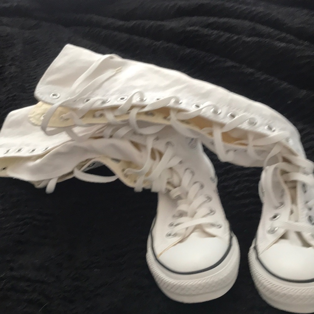 Knee high converse
